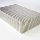 Art Deco box in Silver Metal in the Style of Sigvard Bernadotte