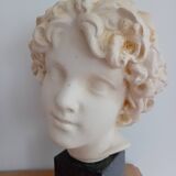 Young Bacchus head after Bartholdi