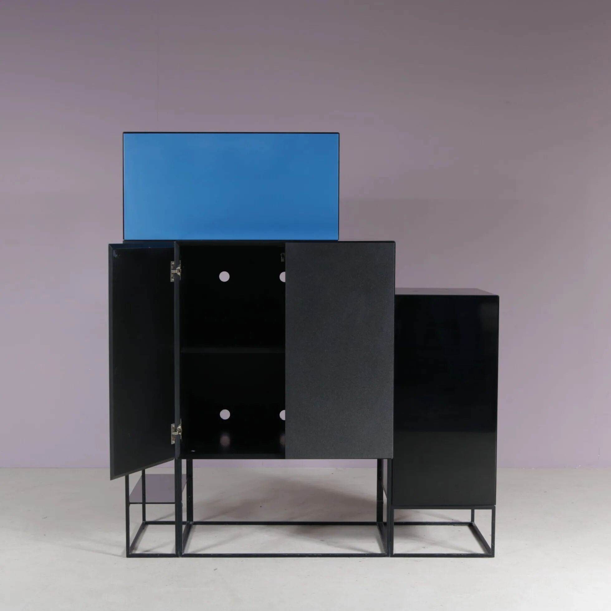 Buffet « Vision » des années 1980 par Pierre Mazairac & Karel Boonzaaijer pour Pastoe, Pays-Bas