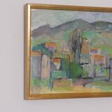 Swedish Oil on Canvas – “Spanish Landscape” by SÖREN OLSSON