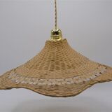 Hanging lamp wicker