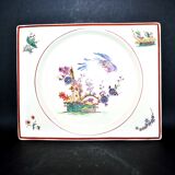 Flat rectangle boch freres for la louviere 1940 bird and bonzaï