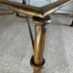XL Gilt Coffee Table, Italy, 1970's, by Giovanni Banci for Hermes