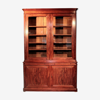 Two-body library in mahogany XIX