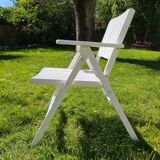 Set armchairs and garden table vintage circa 1970 R Gleizes