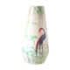 German ceramic vase foreign storks pattern, 1960