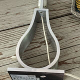 Lampe en aluminium design, Klabb Ikea, années 90