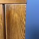 Set of 4 oak brutalist dining chairs, 1970s