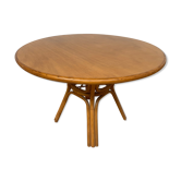 Table ronde en bambou