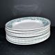 Moulin des Loups & Hamage set of 11 flat plates Ancient Athens in earthenware 1900