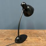 Black Bauhaus Siemens desk lamp model L299 from the 1930s
