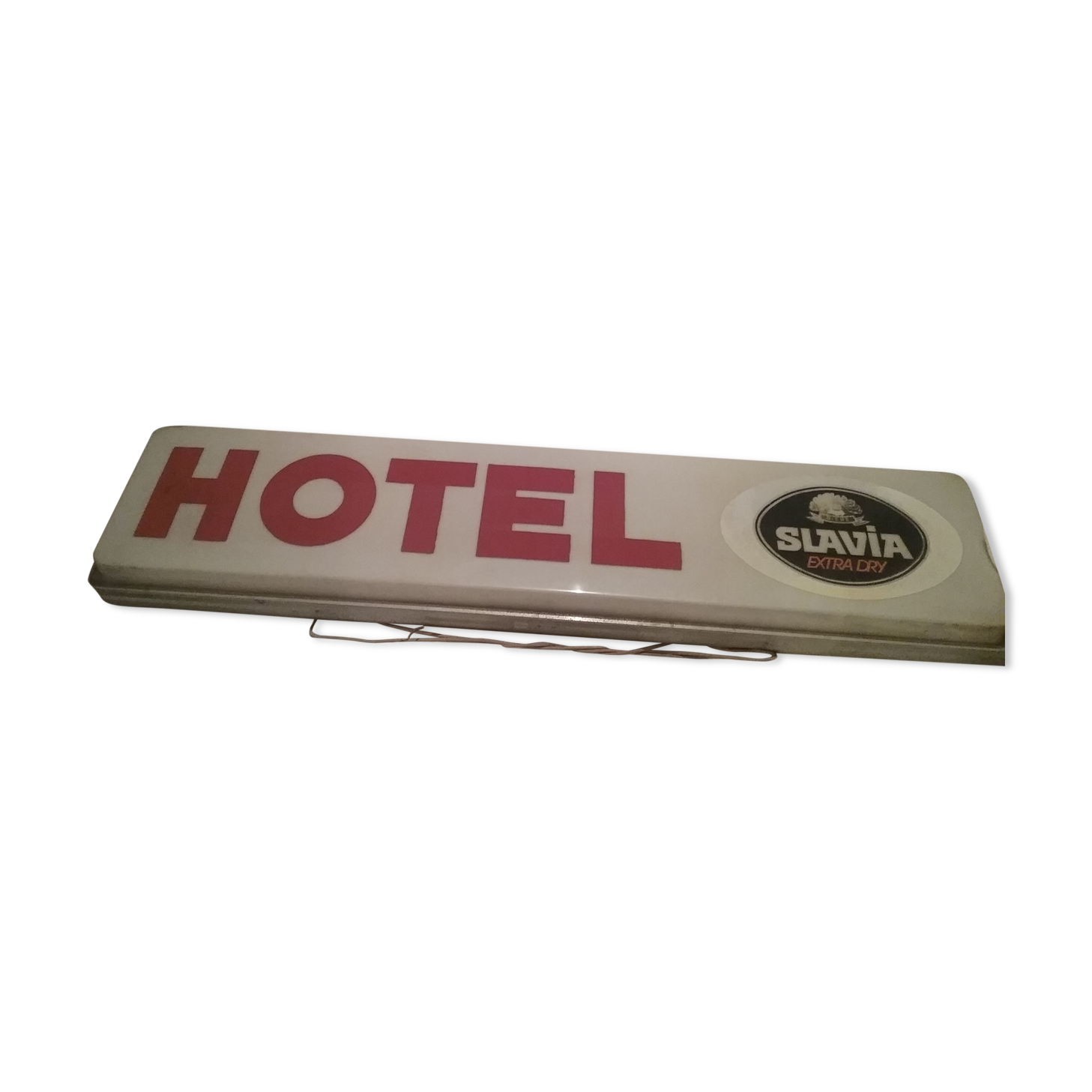 Bright vintage sign hotel