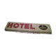 Bright vintage sign hotel