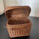 Miniature rattan trunk toy 19th
