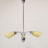Mid-century Designed Chandelier by Elektroinstala Decin,Czechoslovakia,1970's.