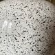 Large speckled ball vase 1980
