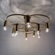 Vintage Hufnagel Leuchten ceiling light, 1970s