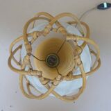 Louis SOGNOT rattan bedside lamp