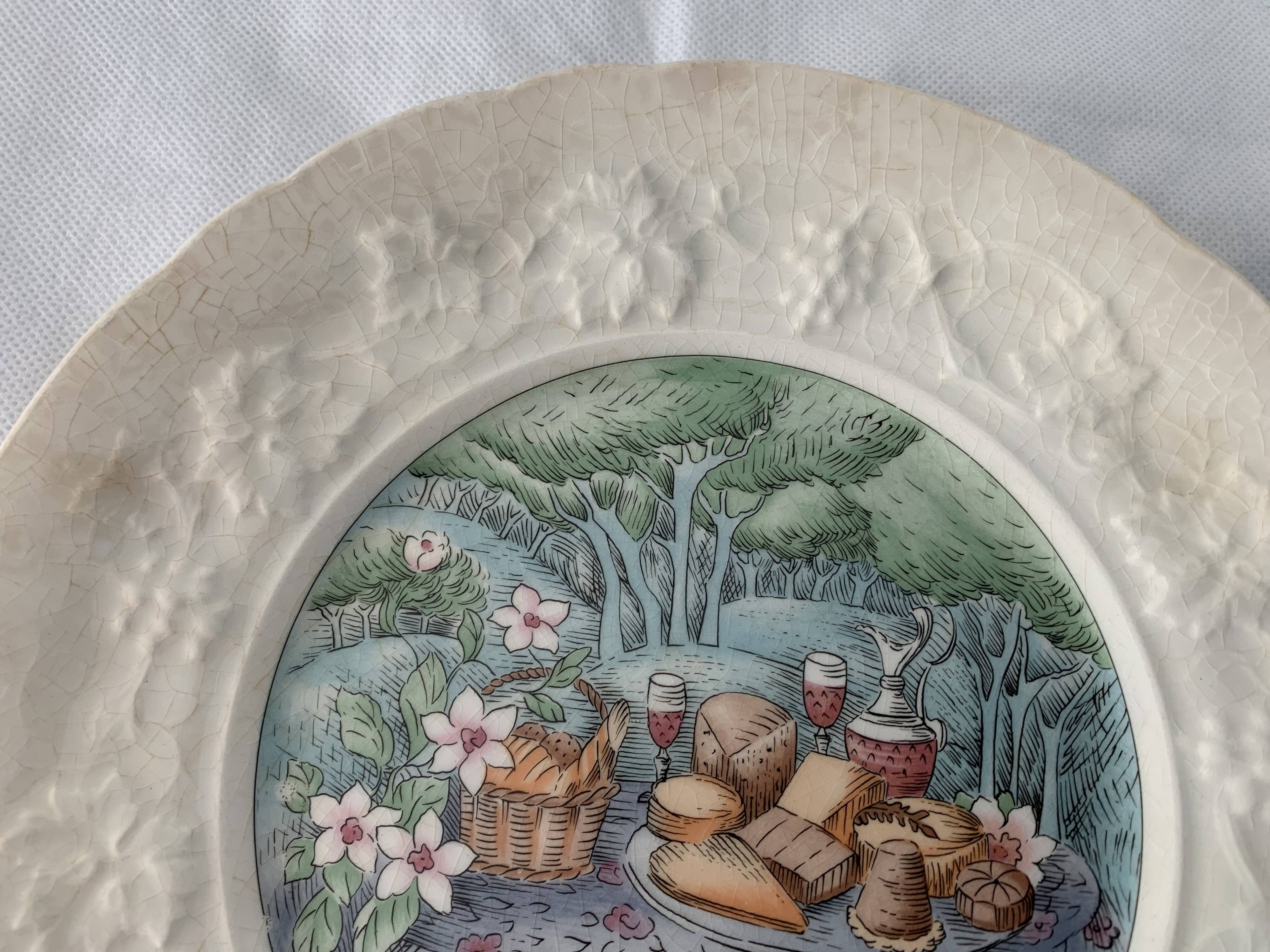 5 Gien Cheese Plates Marie-Pierre Boitard Flavours