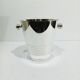 Silver-plated champagne bucket engraved with Auchan 25 years
