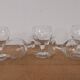 Set of 7 finely engraved vintage wine glasses