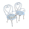 Paire de fauteuils de jardin