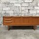 Small Scandinavian sideboard 1950-60 vintage design teak