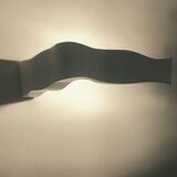 Pair of Italian wall lights Fontana Arte Yves white 2008