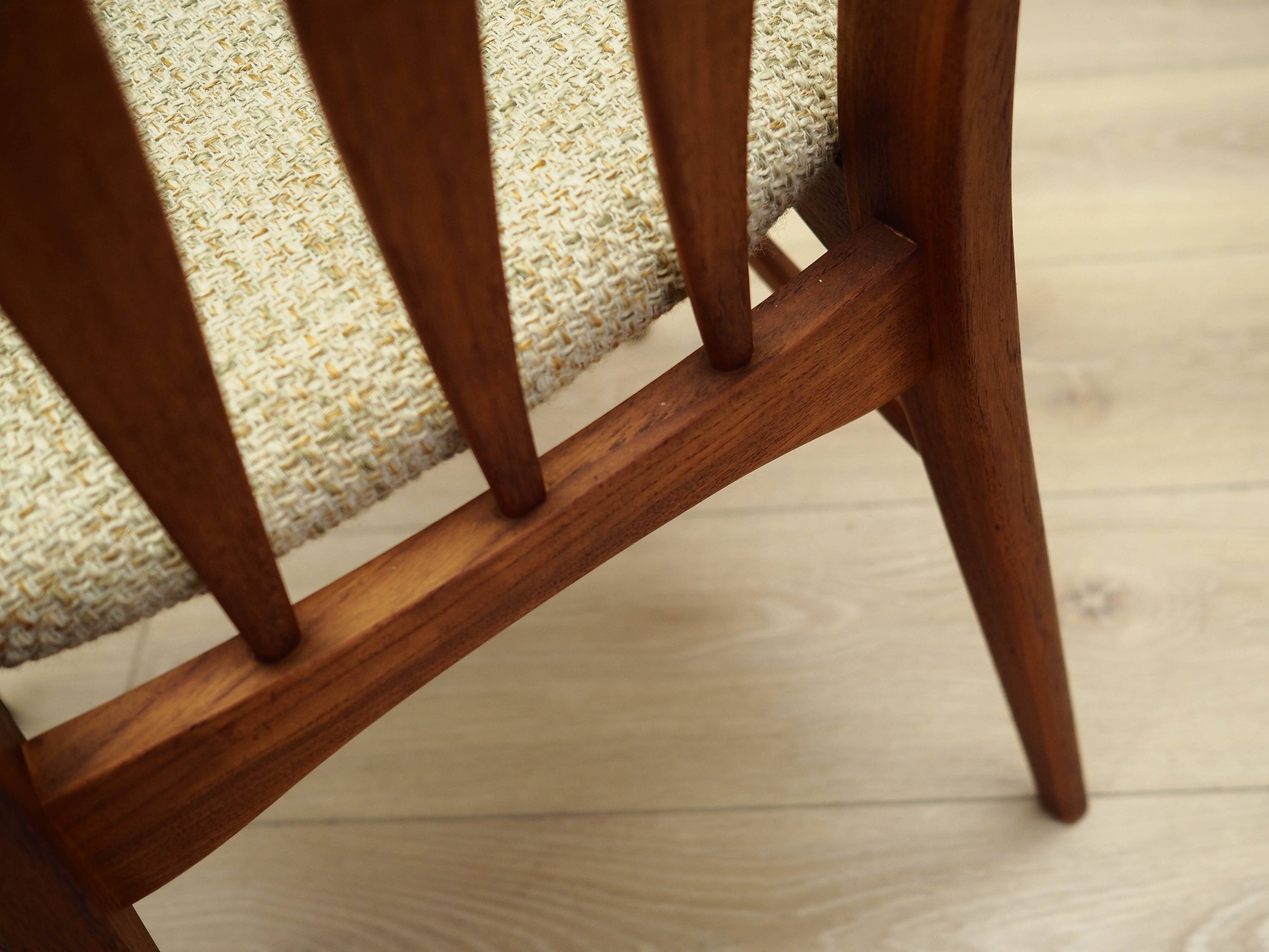 Teak chair Eva, Danish design, 1960s, designer: Niels Koefoed, manufacturer