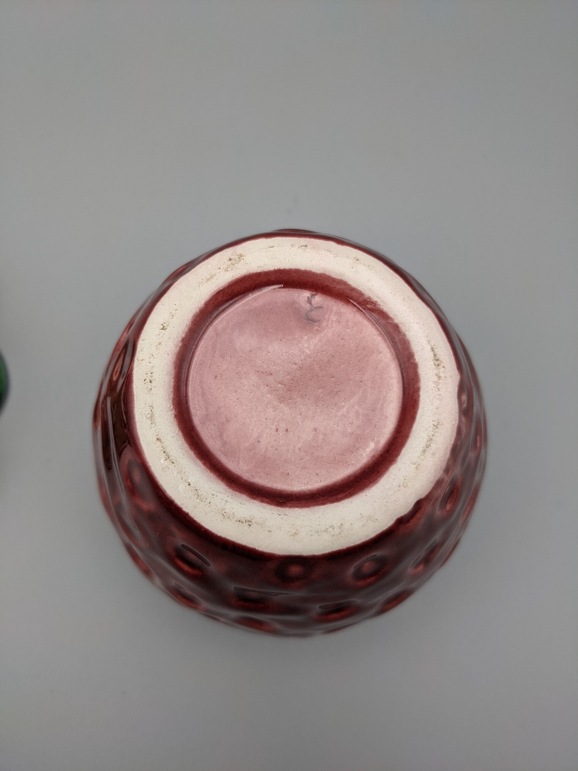 Condiment jar mustard jam in the shape of strawberry