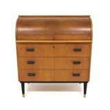 Scandinavian teak secretary, Sweden, 1950