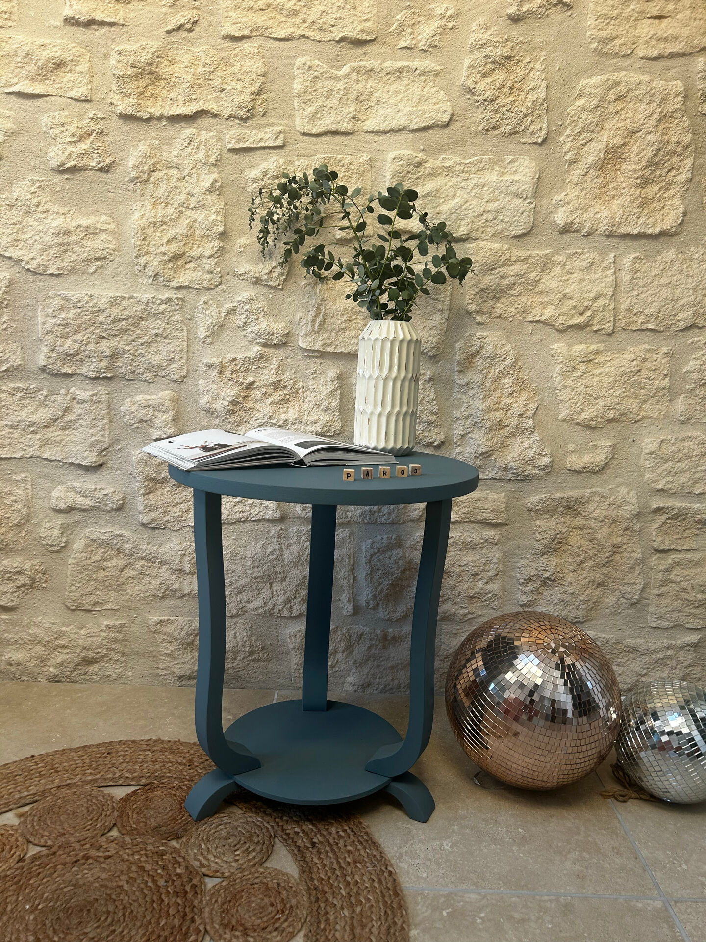 Vintage side table – Art Deco style