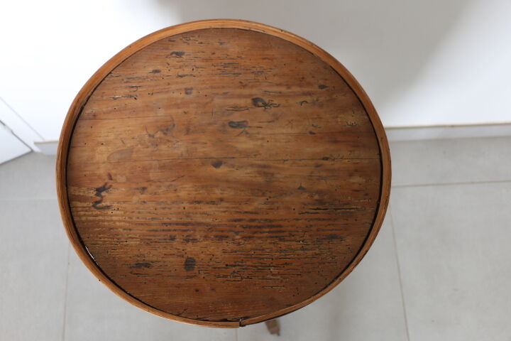 Sellette à tiroir bois 1950