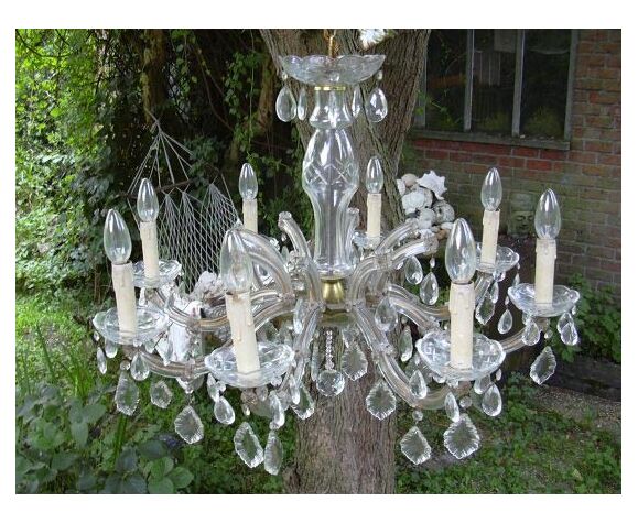 Old Crystal Chandelier, Crystal Bobeches For Chandeliers In India