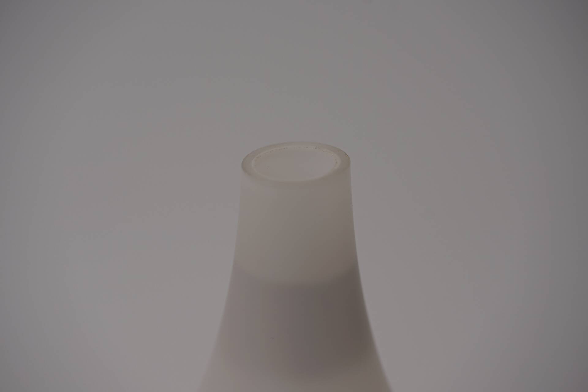 Danish DROP Lamp in Opal Glass and Teak