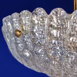 1960s Orrefors Carl Fagerlund Brass & Crystal ‘Embassy’ Pendant Lamp