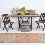 3x12 Vintage Herki Runner Rug, 83x367Cm