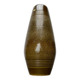 Footed vase in West German pottery, mid-century WGP by Bay Keramik, 1960s.