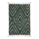 Moroccan Green Carpet - 298 x 205 cm