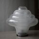 Lampe de table vintage Lotus par Carlo Nason pour Mazzega, verre de Murano soufflé, rare