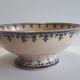 Decor floral salad bowl Choisy Le Roi H.B & cie