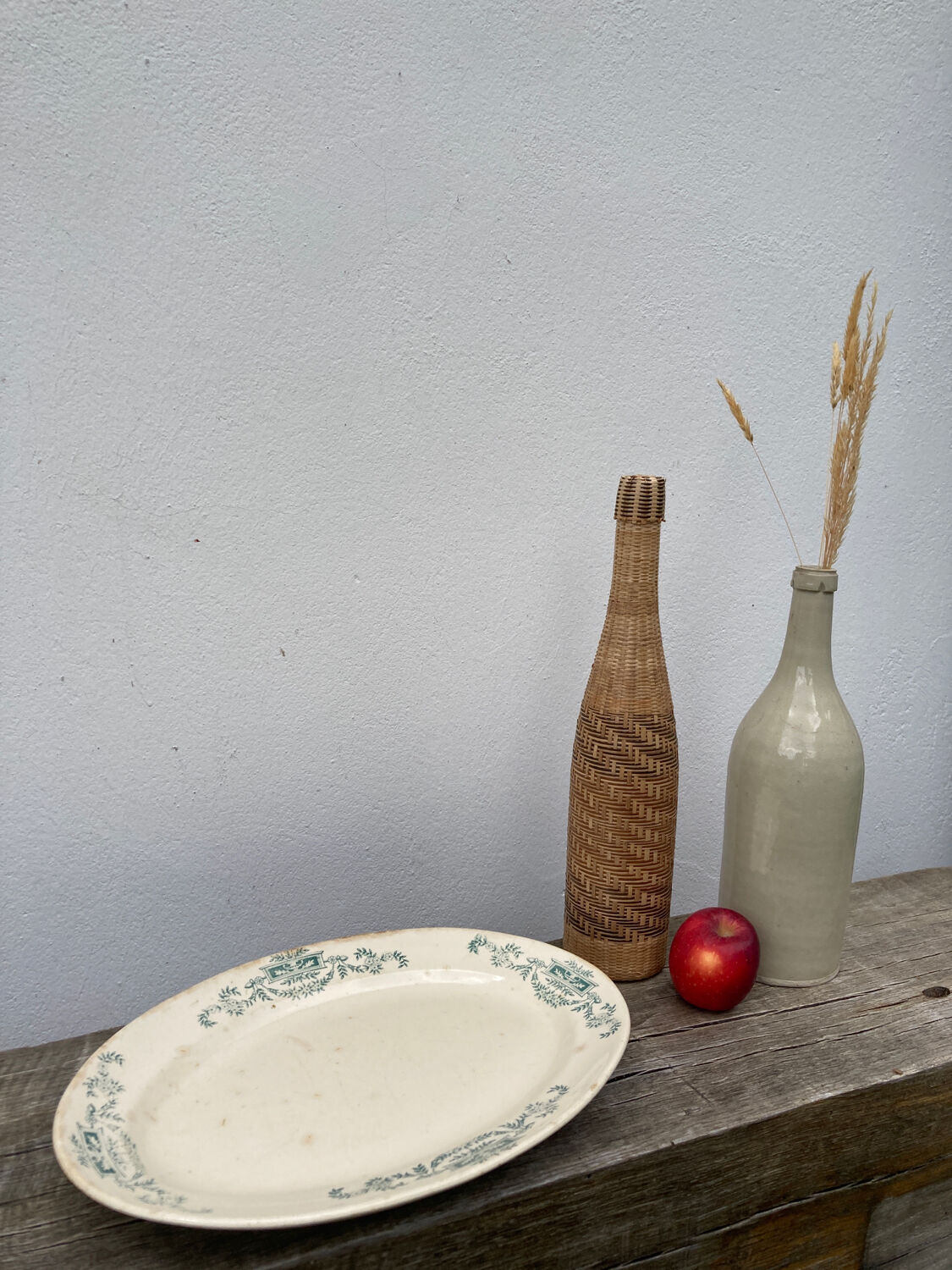 Earthenware dish Longchamp Lutèce