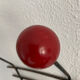 Vintage coat rack 1960 6 ball patères - 50 cm