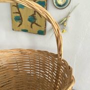 Panier rond rotin 35 cm diamètre