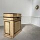 1930s shop counter, beige patina