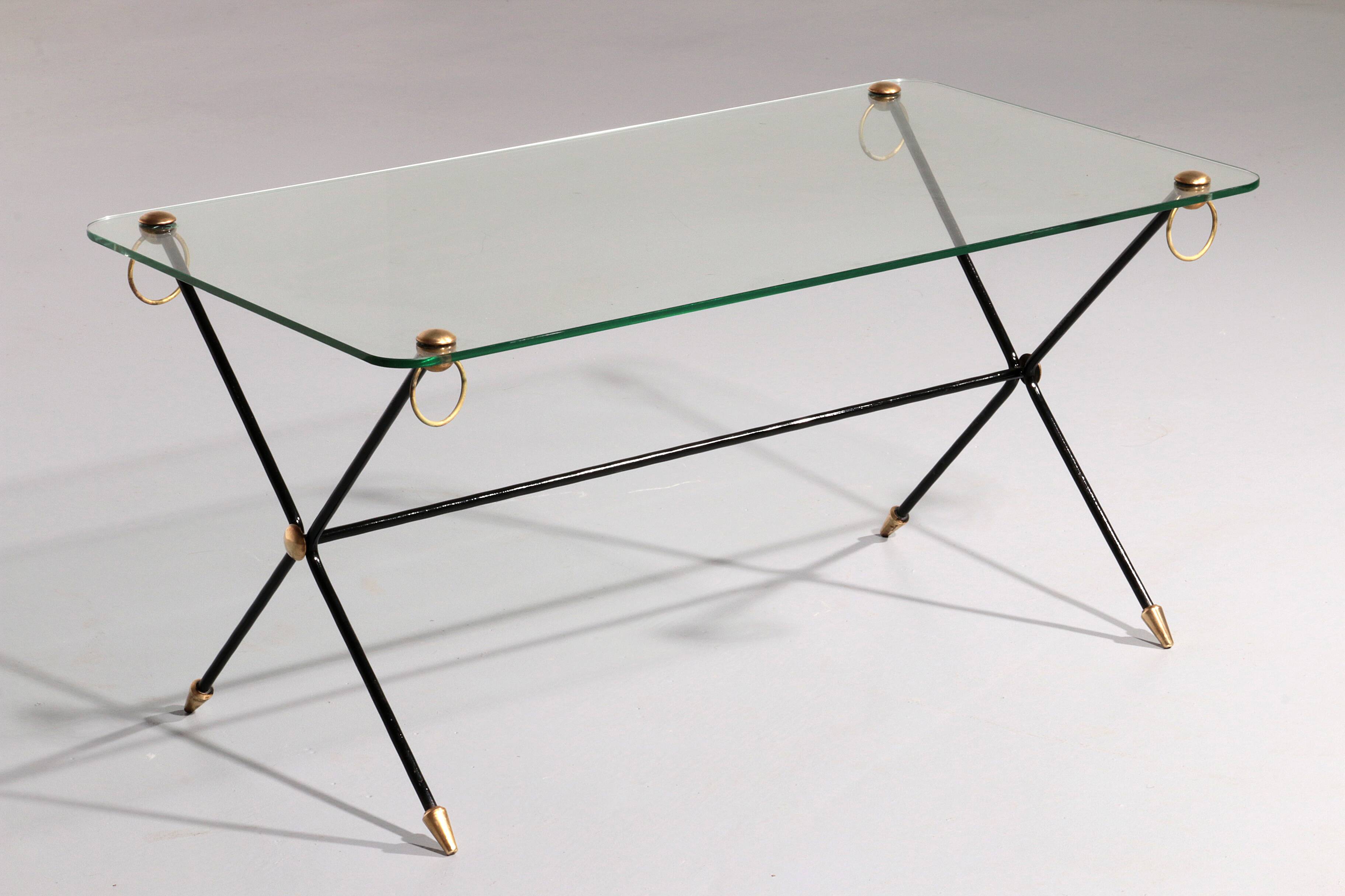 X-Base Coffee Table, 1960 Vintage Design