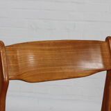 Ensemble de 2 chaises de salle à manger en teck danois design danois vintage