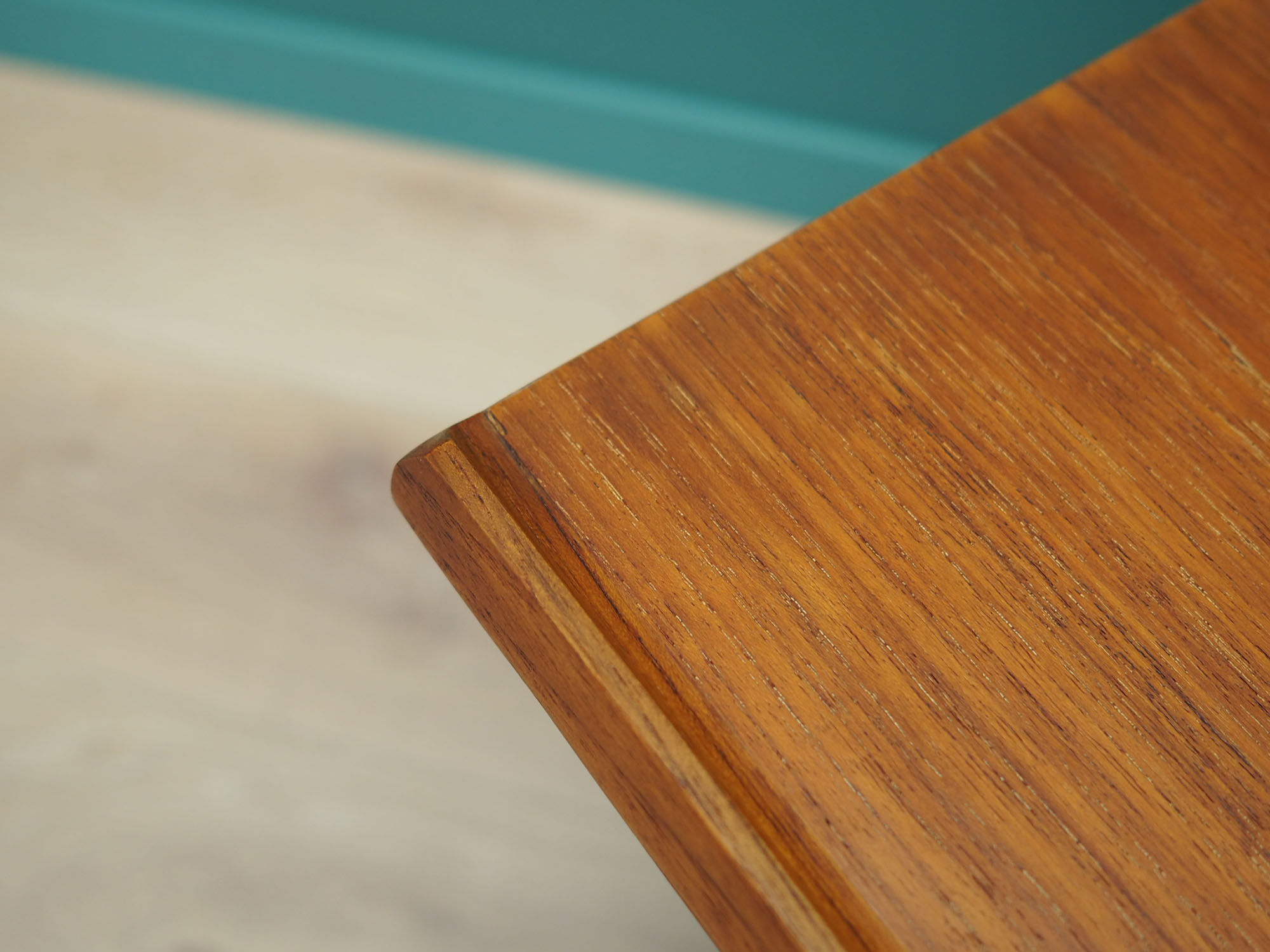 Teak coffee table, Danish design, 1970s, production: Denmark