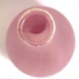 High Soliflore Vase in pink glass paste