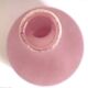 Vase Haut Soliflore rose pâte de verre